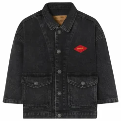 Veste Courte Col Chemise | Noir