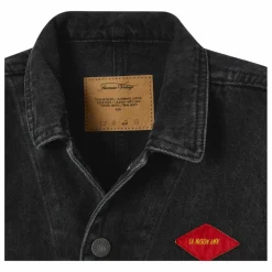Veste Courte Col Chemise | Noir