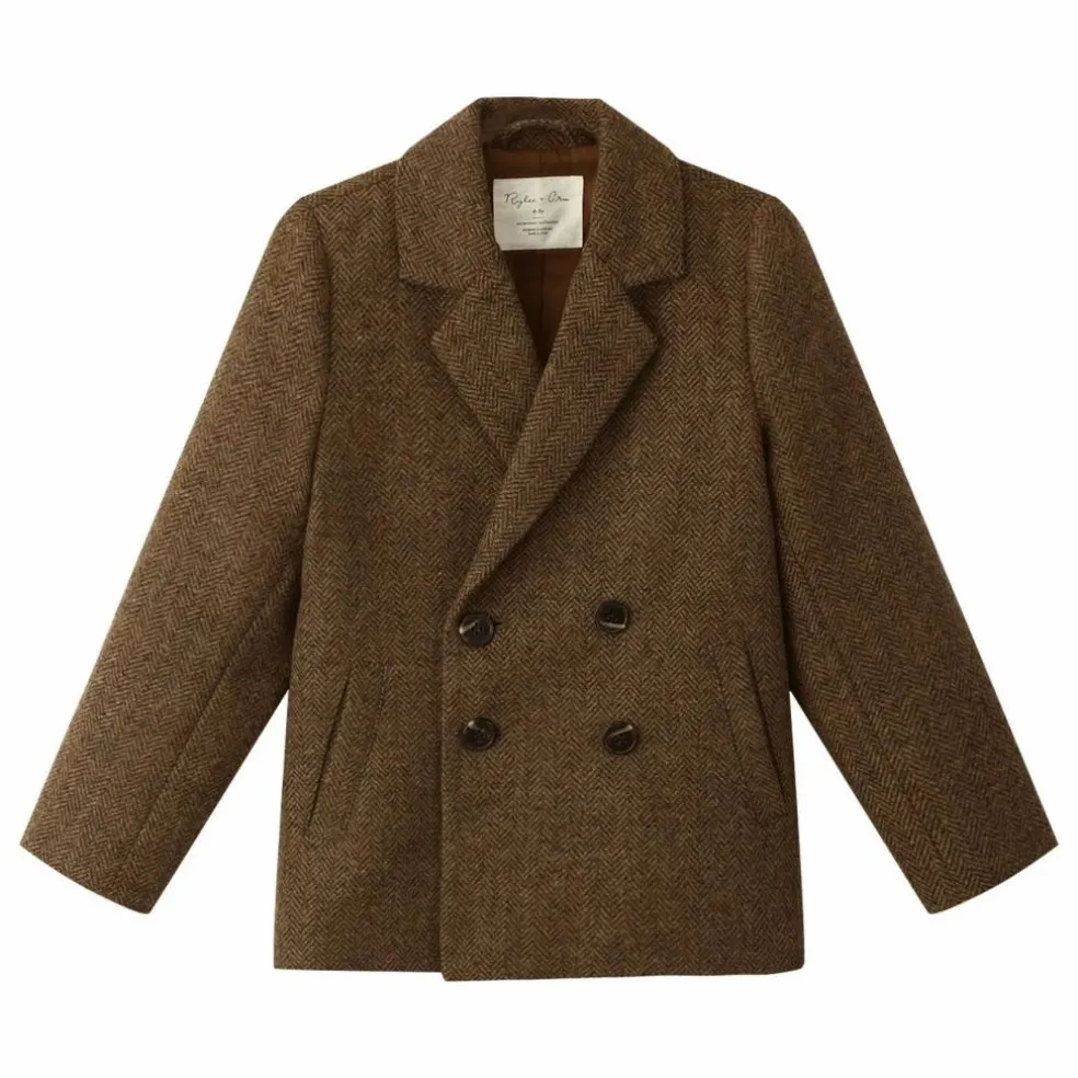 Veste Croisée Mini | Tabac