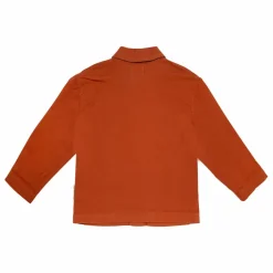 Veste David Popeline de Coton Bio | Caramel