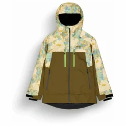 Veste de Ski Exa Fleurie | Vert kaki