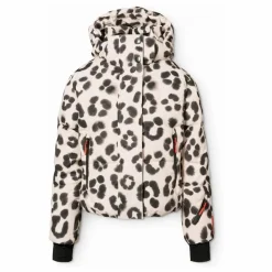 Veste de Ski Hansine Pro Leopard | Beige
