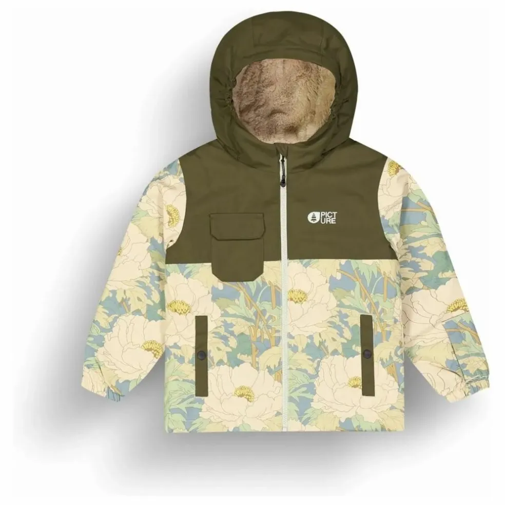 Veste de Ski Snowy Fleurie Fibres Recyclées | Vert kaki