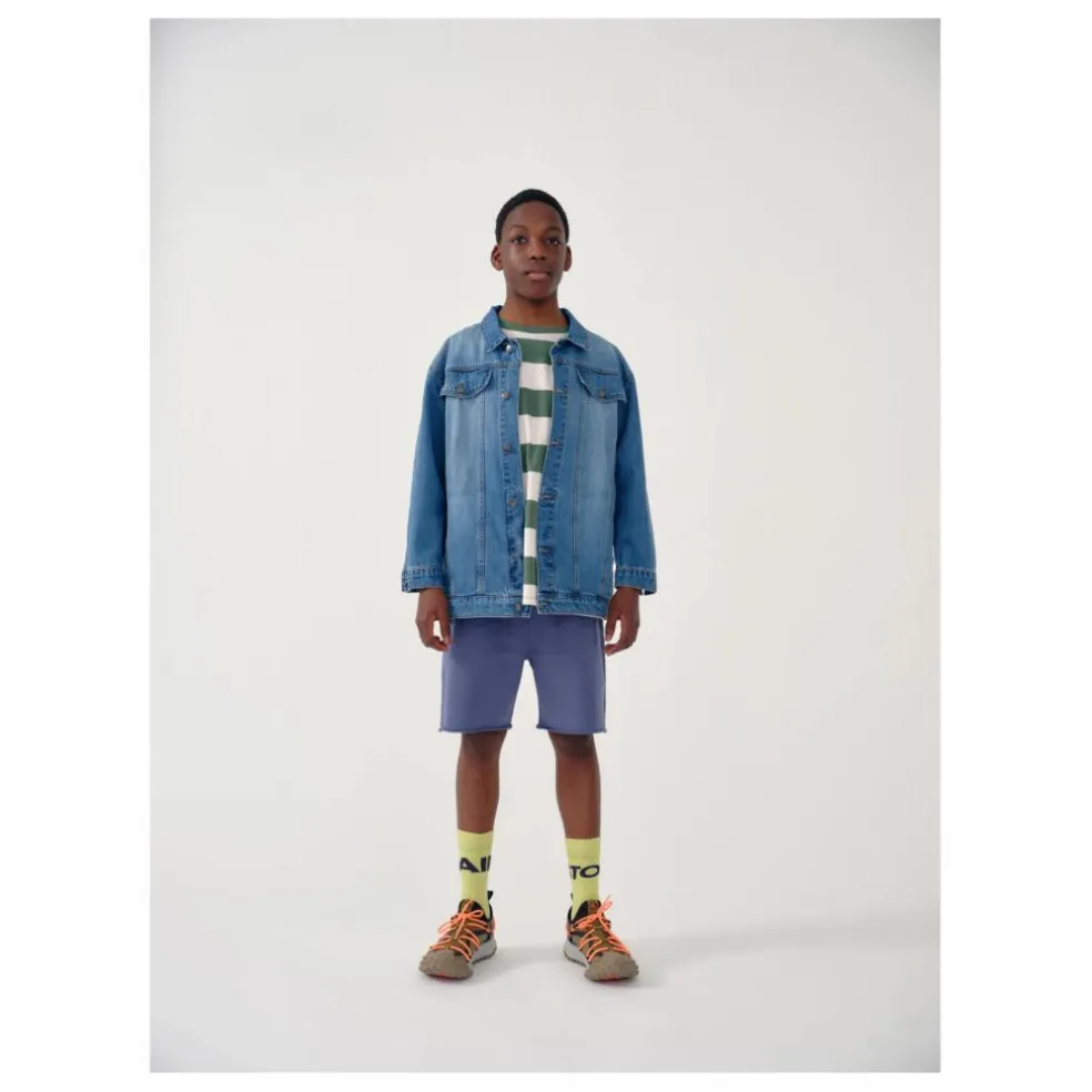 Veste Denim Coton Bio | Bleu délavé
