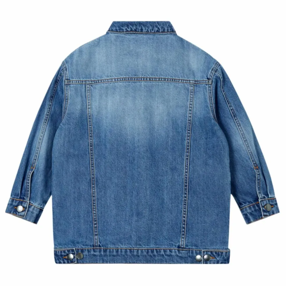 Veste Denim Coton Bio | Bleu délavé