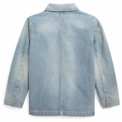Veste Denim Rayée | Denim