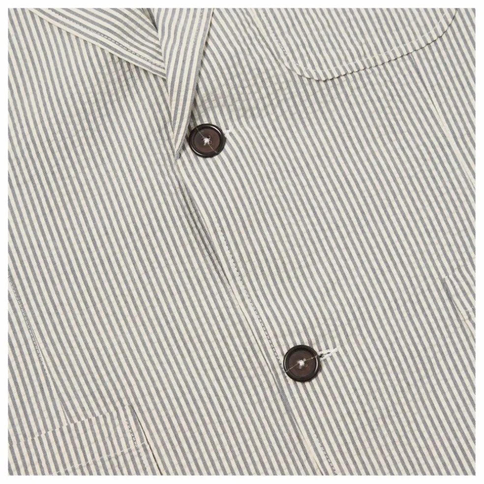 Veste Derby Rayures | Gris