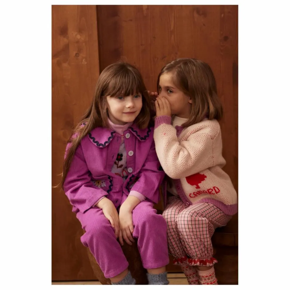 Veste Duchesse Velours Côtelé | Rose