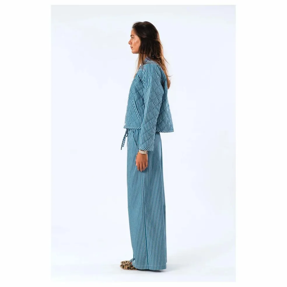 Veste Emilia Rayures | Bleu