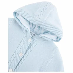 Veste en Maille | Bleu ciel