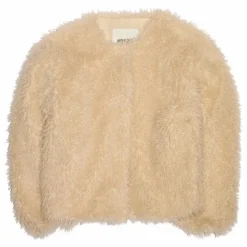 Veste Façon Fourrure Lucky | Beige