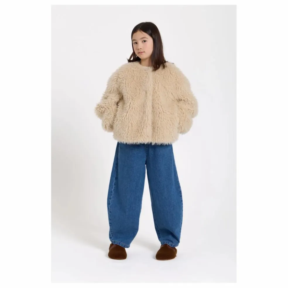 Veste Façon Fourrure Lucky | Beige