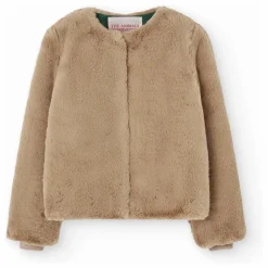 Veste Façon Fourrure Okapi | Beige