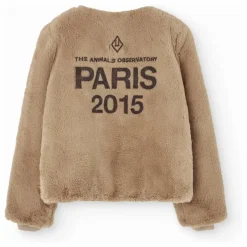 Veste Façon Fourrure Okapi | Beige