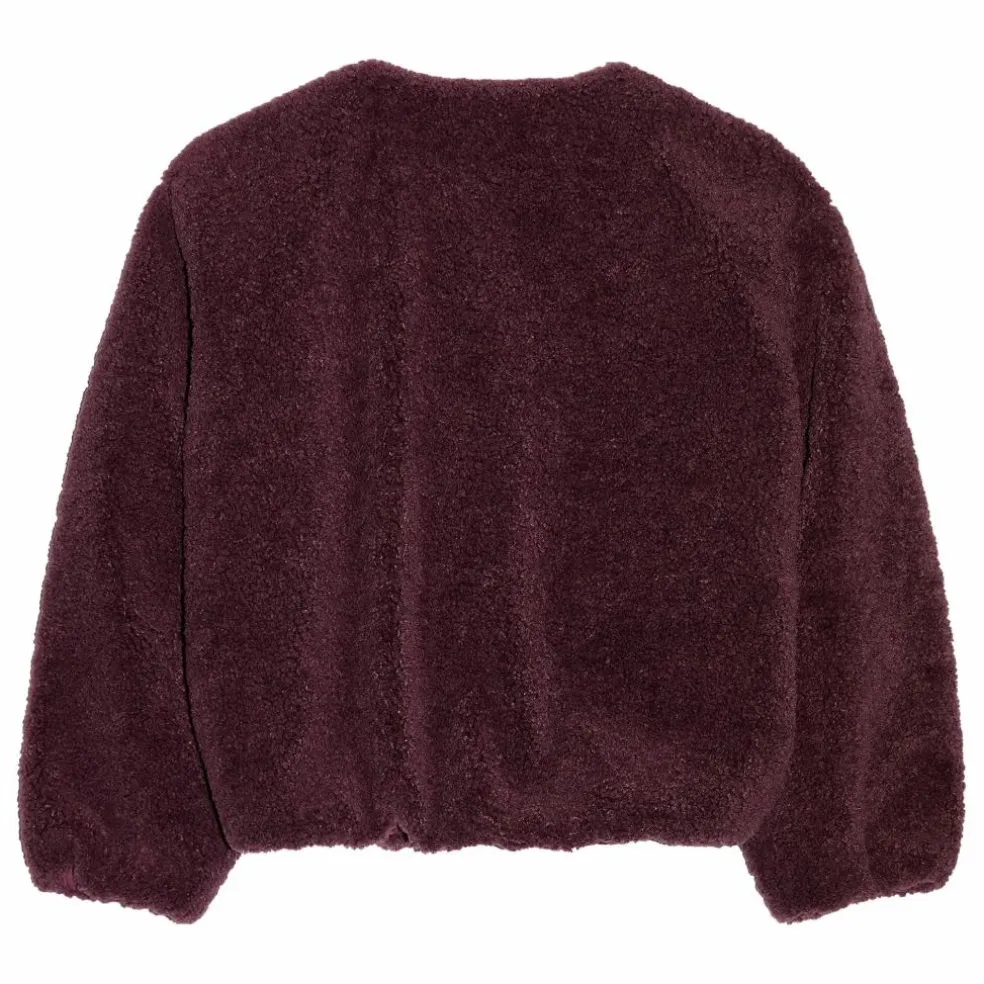 Veste Façon Sherpa Chance | Violet