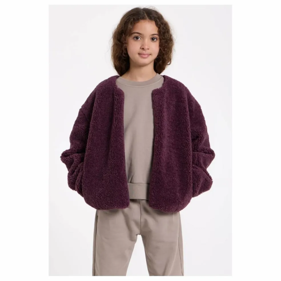 Veste Façon Sherpa Chance | Violet