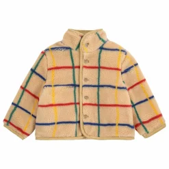 Veste Façon Sherpa Fibres Recyclées Bébé | Beige
