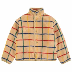 Veste Façon Sherpa Fibres Recyclées | Beige