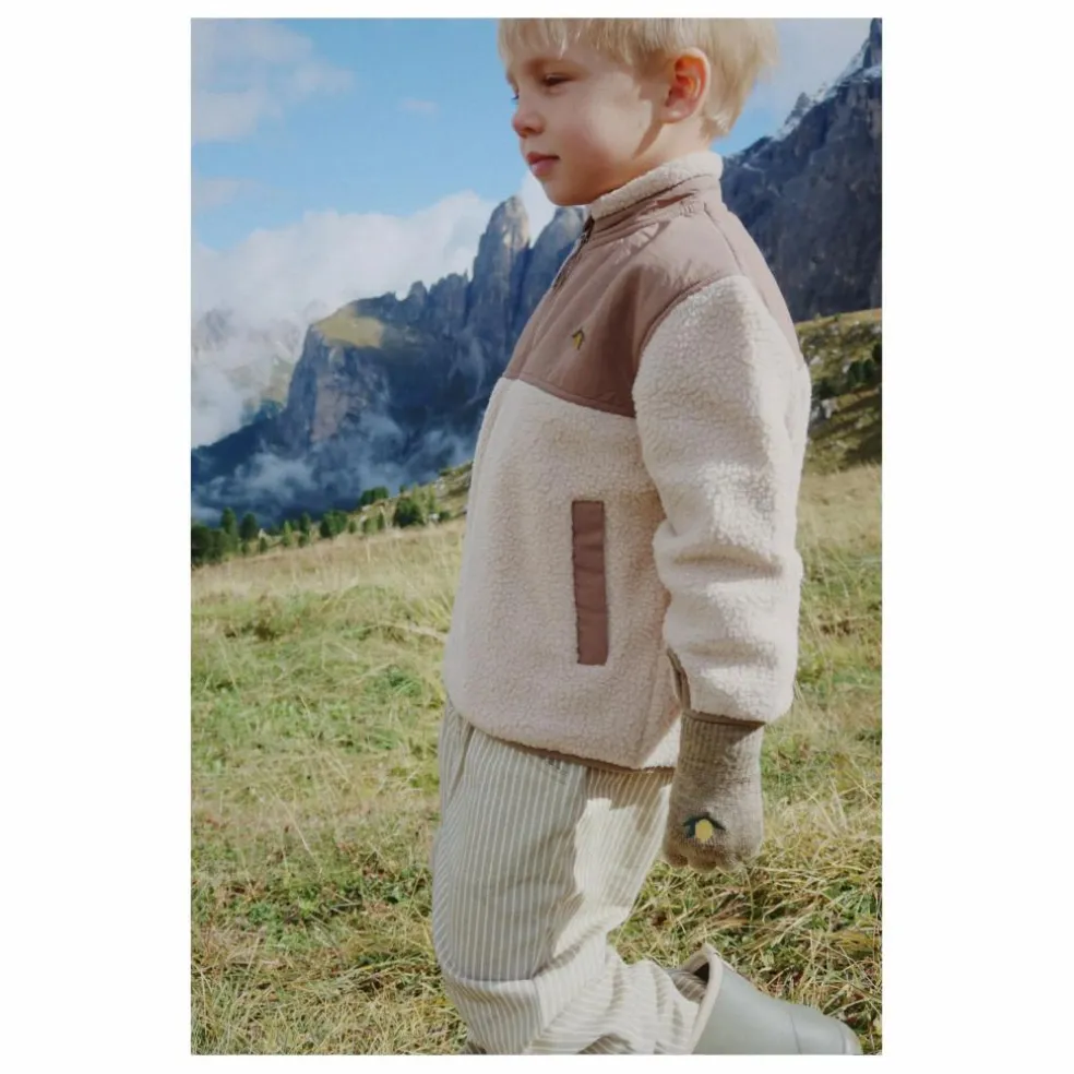 Veste Façon Sherpa Flynn Fibres Recyclées | Beige