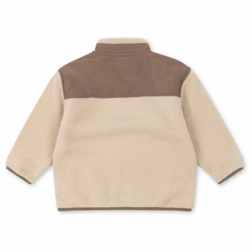 Veste Façon Sherpa Flynn Fibres Recyclées | Beige