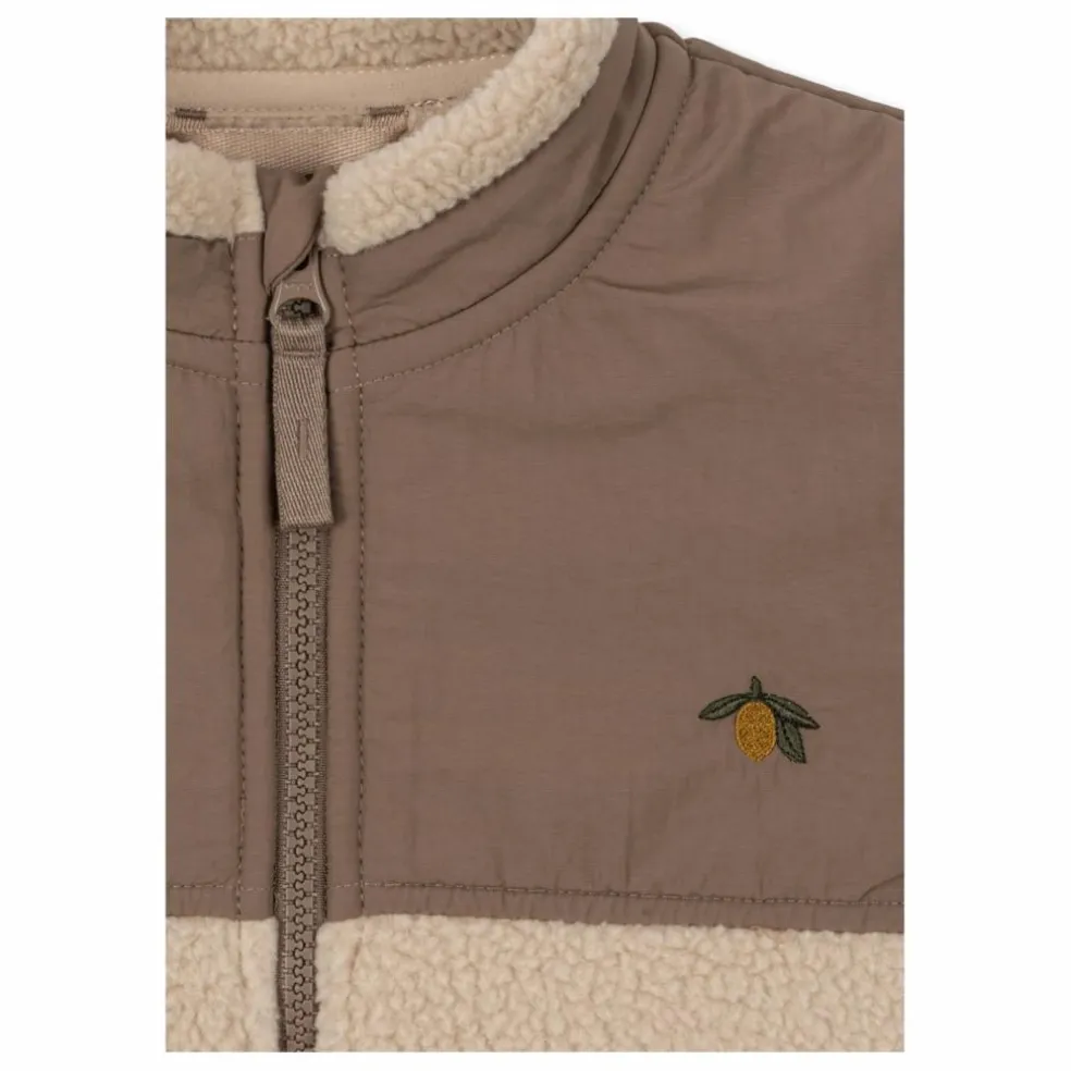 Veste Façon Sherpa Flynn Fibres Recyclées | Beige