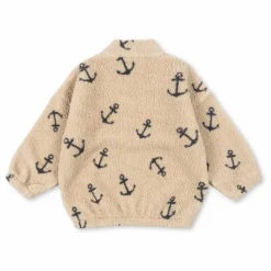 Veste Façon Sherpa Jody Ancres Fibres Recyclées | Beige