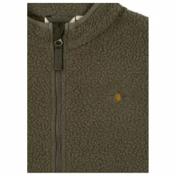 Veste Façon Sherpa Thermy Citron | Vert kaki