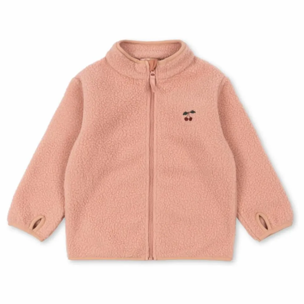 Veste Façon Sherpa Thermy Cerises | Rose