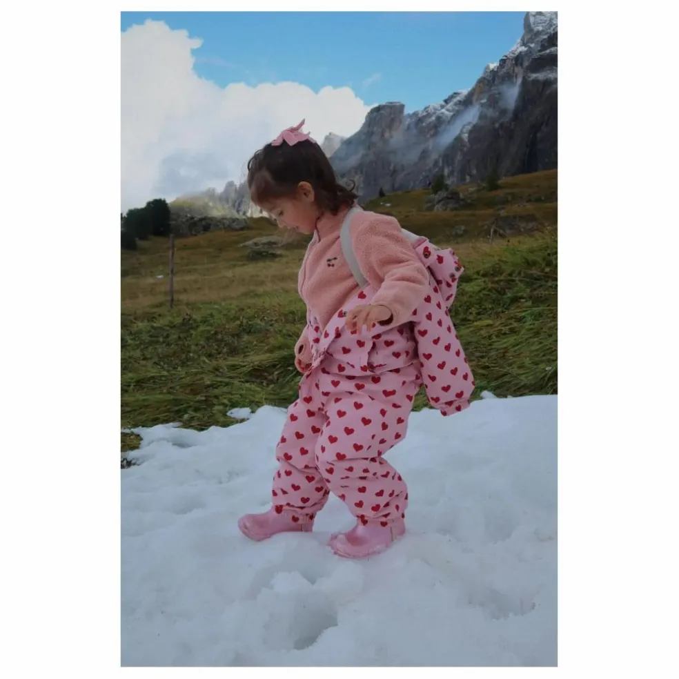 Veste Façon Sherpa Thermy Cerises | Rose