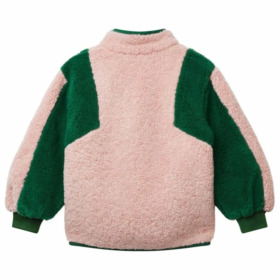 Veste Façon Sherpa Wilderness | Rose pâle