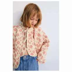 Veste Fleurs Leontis | Beige