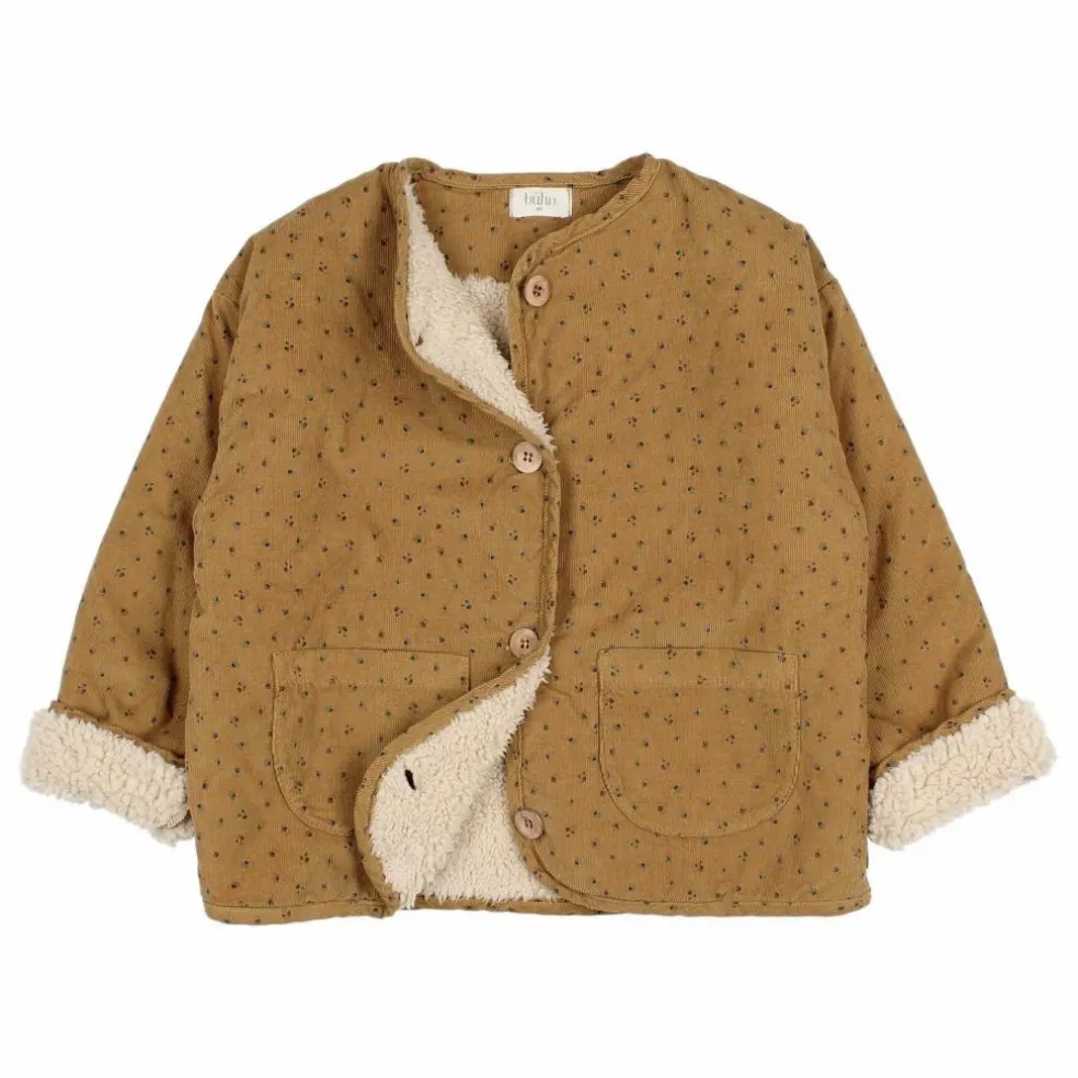 Veste Fourrée Coton Bio | Ocre
