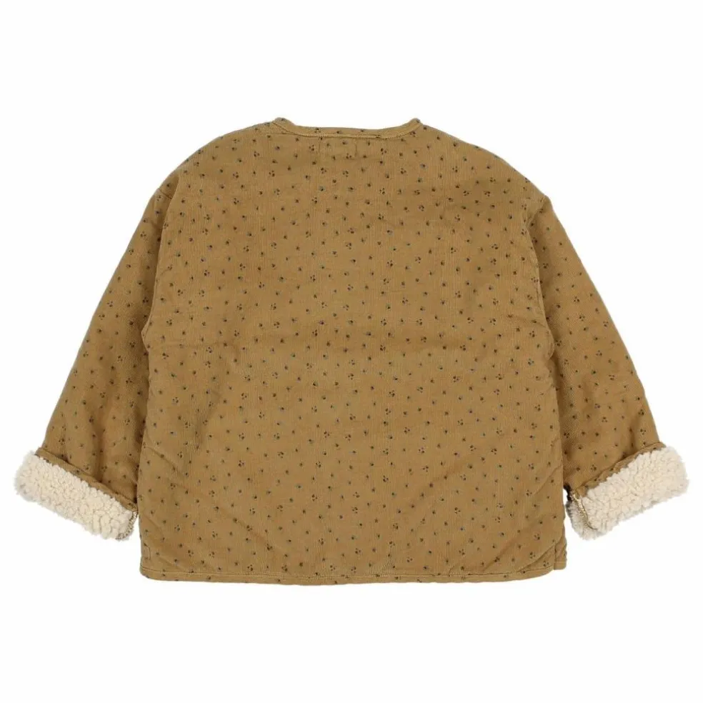Veste Fourrée Coton Bio | Ocre