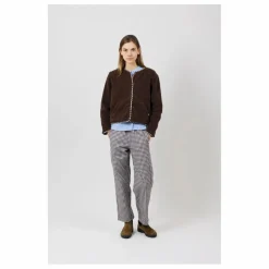 Veste Gerdie Sherpa Coton Bio | Marron