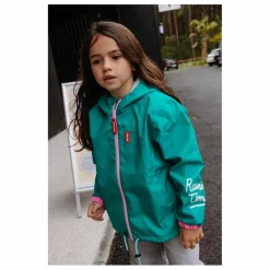 Veste Imperméable | Turquoise