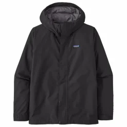 Veste Imperméable Jackson Glacier Fibres Recyclées | Noir