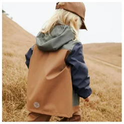 Veste Imperméable Otu Fibres Recyclées | Bleu gris