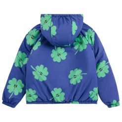 Veste Imperméable Réversible Trèfles Fibres Recyclées | Violet