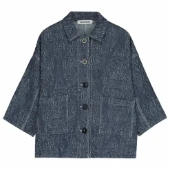 Veste Jacquard | Bleu marine