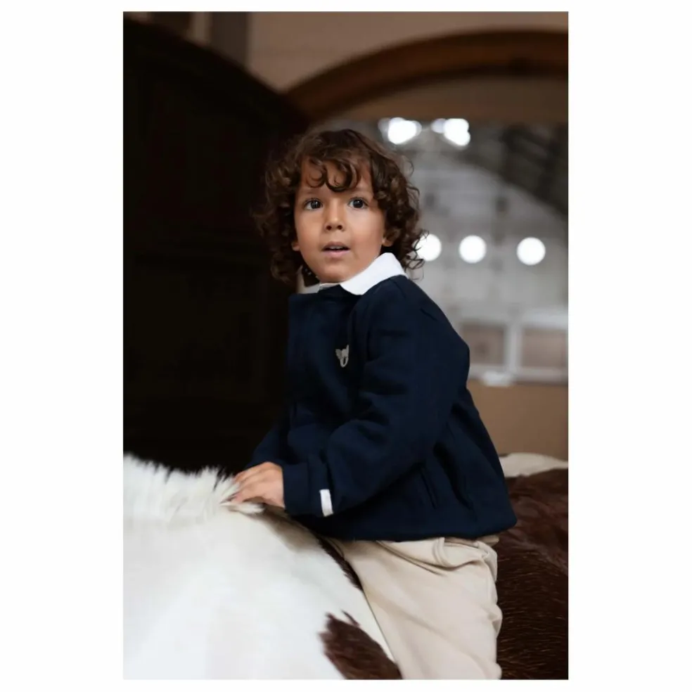 Veste Jansan Koala Coton Bio | Bleu marine