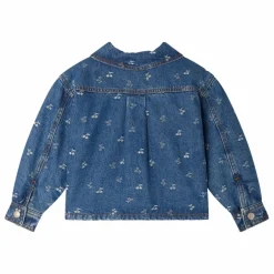 Veste Jean Jalia Jacquard | Bleu jean