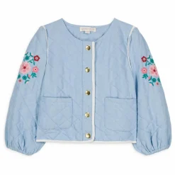 Veste Joulia Coton Bio | Bleu ciel