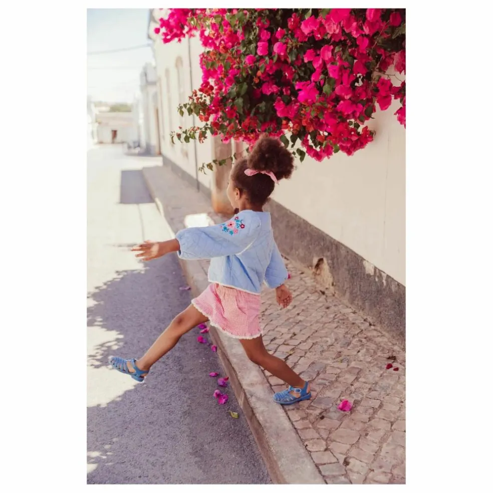 Veste Joulia Coton Bio | Bleu ciel