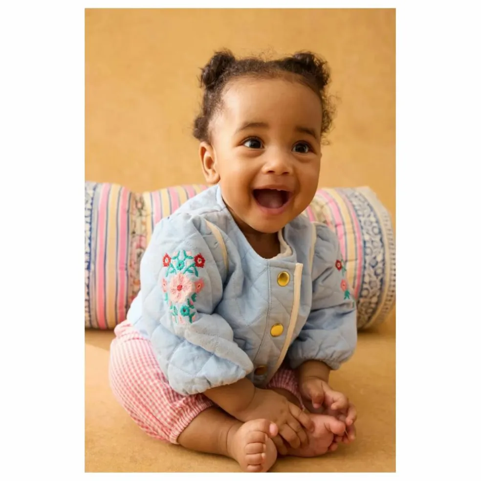 Veste Joulia Coton Bio | Bleu ciel
