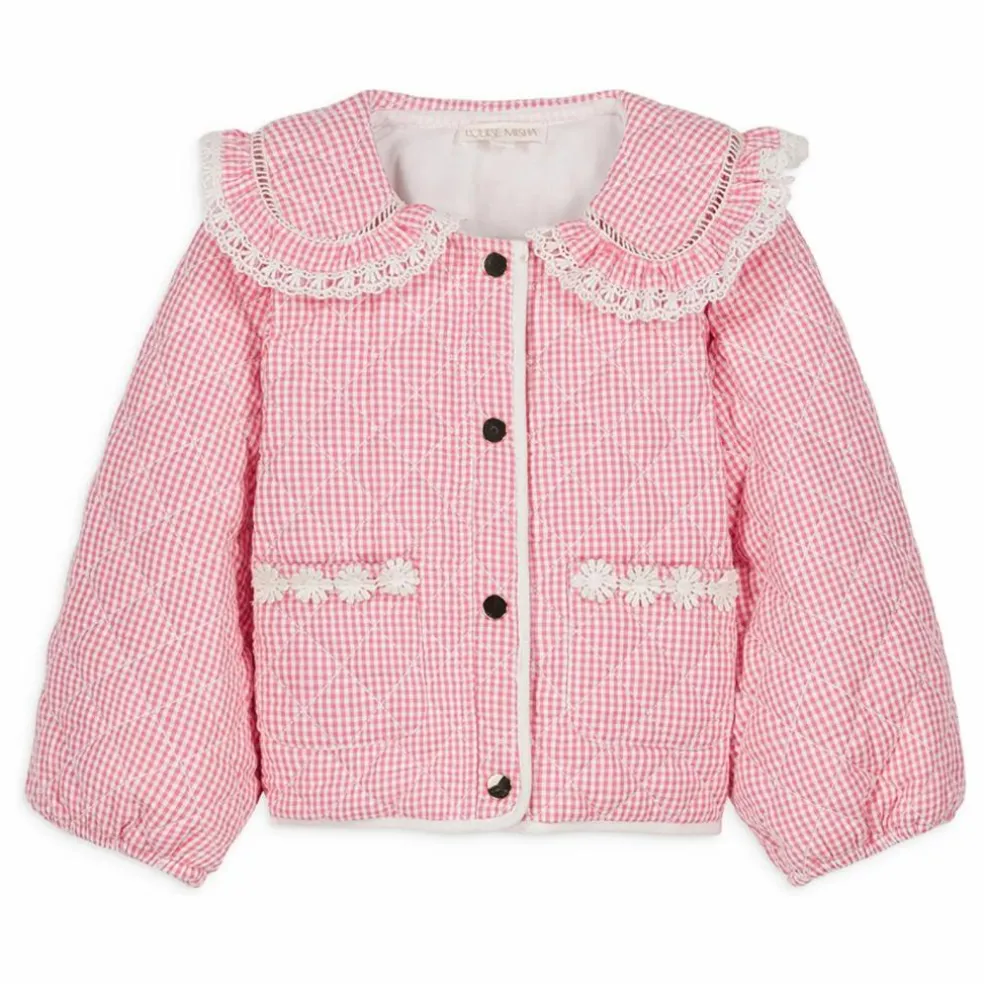 Veste Joulia Coton Bio | Rose bonbon