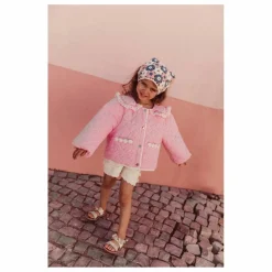 Veste Joulia Coton Bio | Rose bonbon
