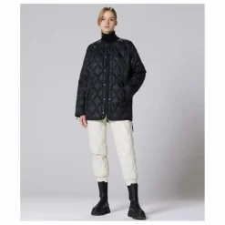 Veste Longue Military Matelassée Unisexe | Noir