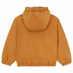 Veste longue moltonnée | Camel
