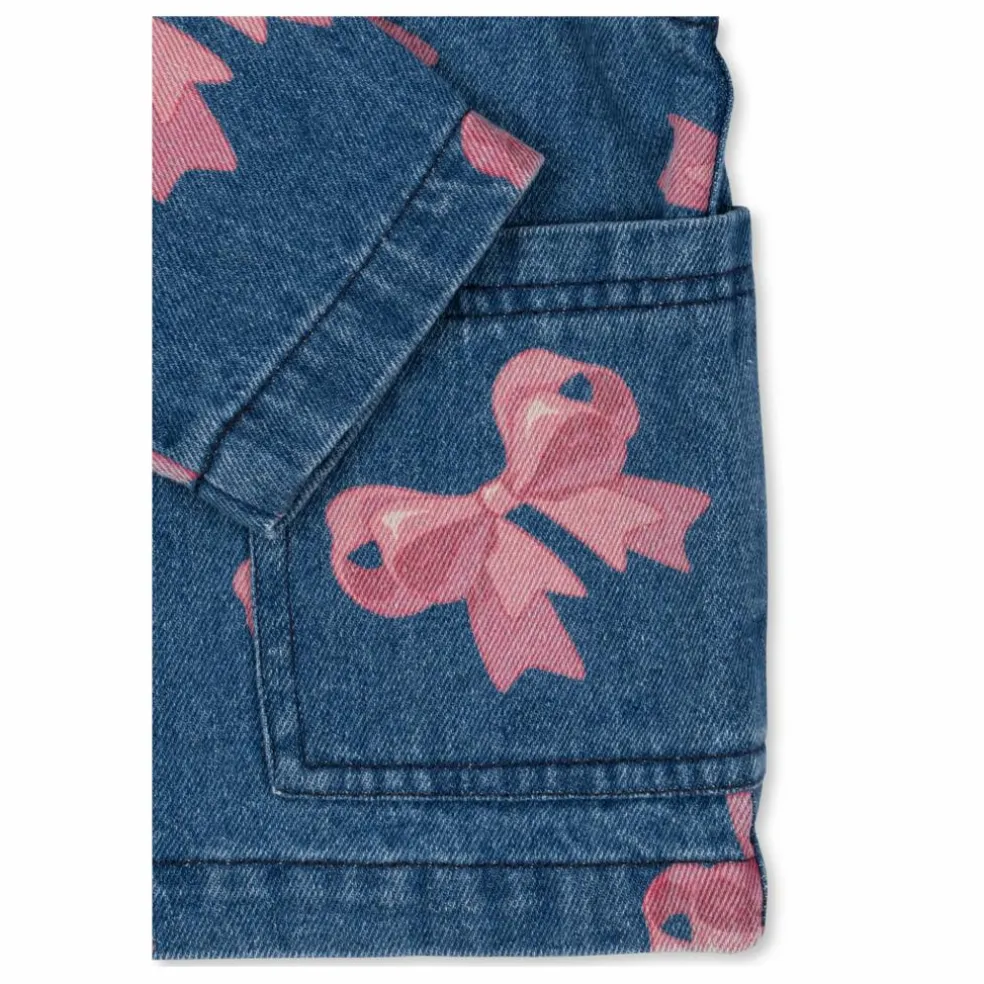 Veste Magot Nœud Coton Bio | Denim brut