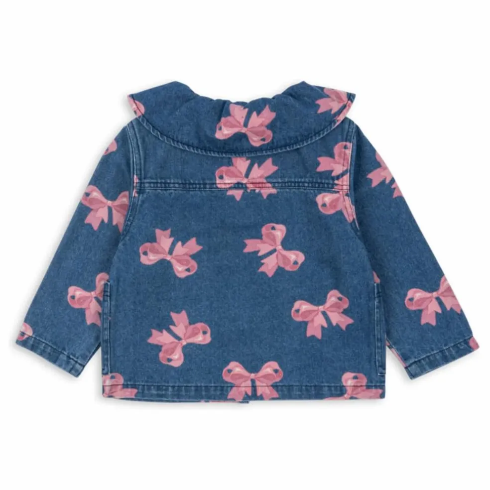 Veste Magot Nœud Coton Bio | Denim brut